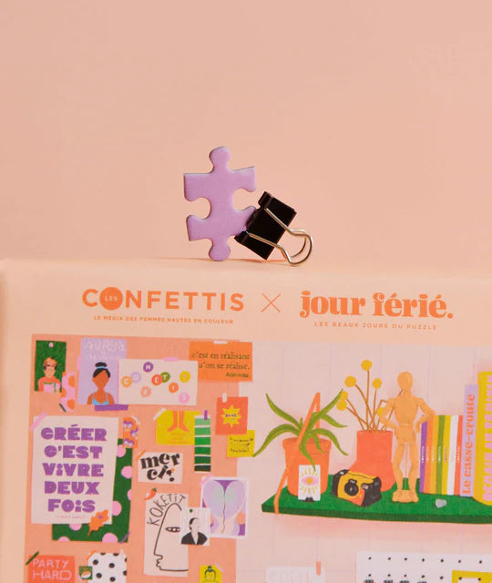 Du feutre sur les mains - Puzzle 500 pièces