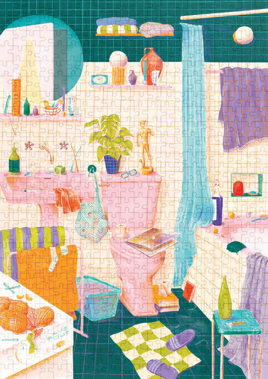 La soirée mousse - Puzzle 500 pièces