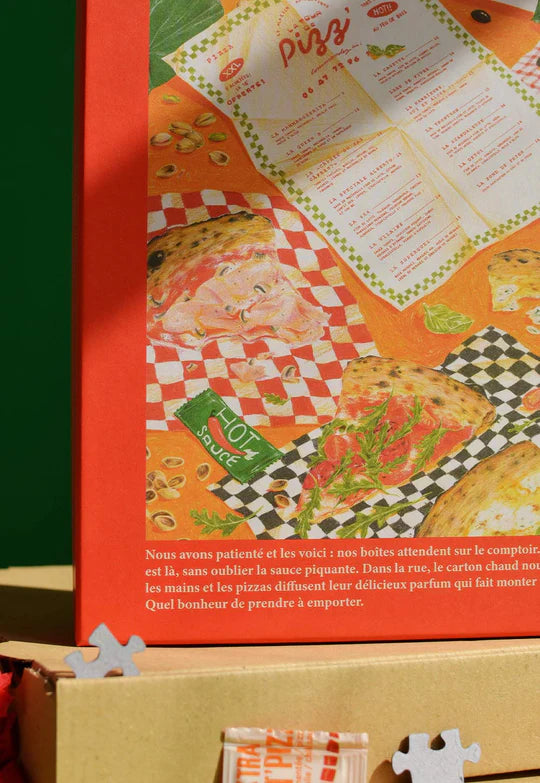 La pizza à emporter - Puzzle 1000 pièces