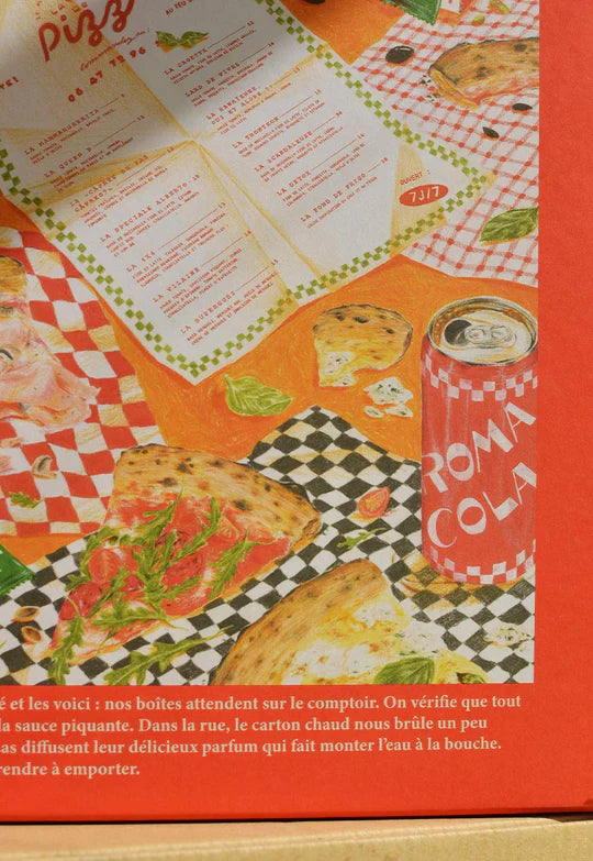 La pizza à emporter - Puzzle 1000 pièces