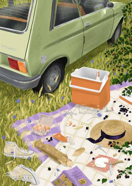 Le casse-croûte - Puzzle 1000 pièces