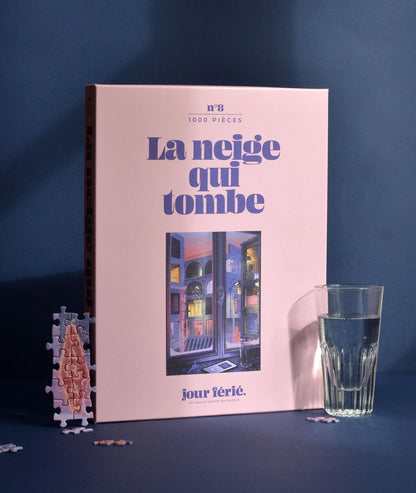 La neige qui tombe - Puzzle 1000 pièces
