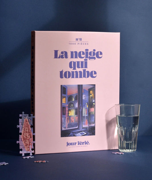 La neige qui tombe - Puzzle 1000 pièces