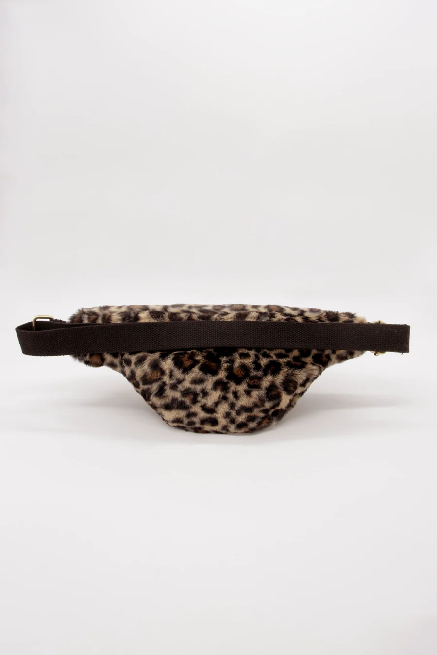 Sac banane M Olivia - Fausse Fourrure Léopard