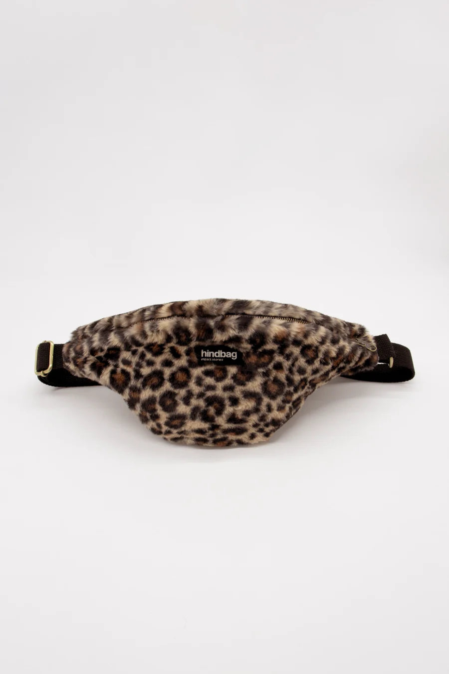Sac banane M Olivia - Fausse Fourrure Léopard