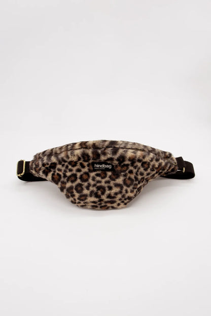 Sac banane M Olivia - Fausse Fourrure Léopard
