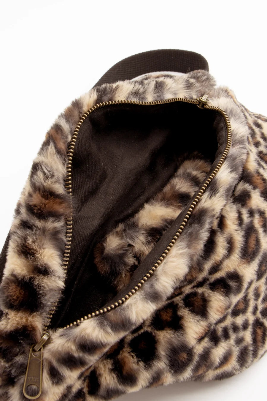 Sac banane L Sasha - Fausse Fourrure Léopard