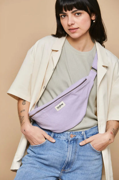 Sac banane L Sasha - Lilas