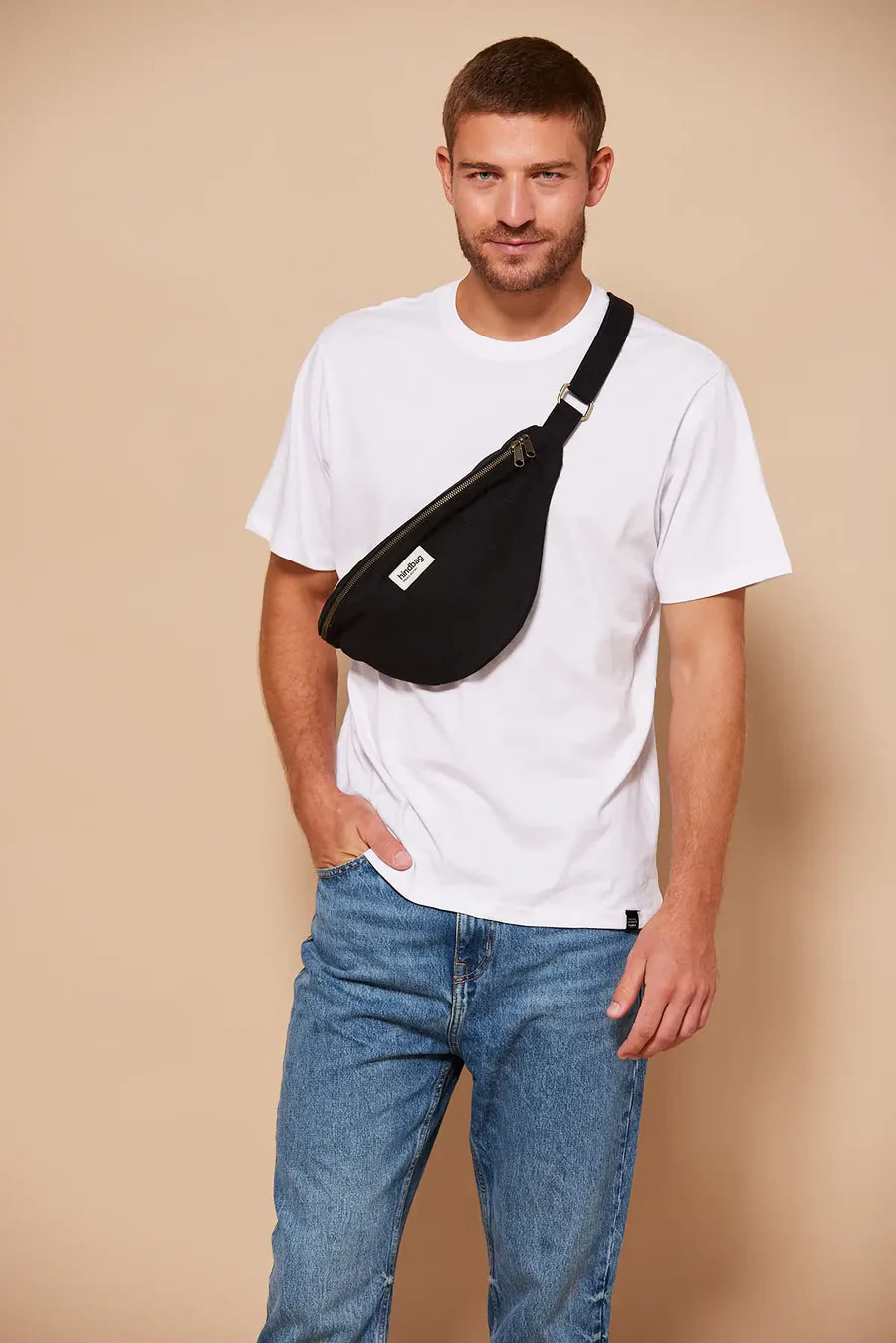 Sac banane L Sasha - Noir
