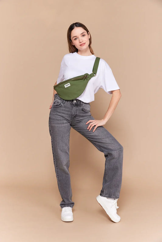 Sac banane L Sasha - Olive