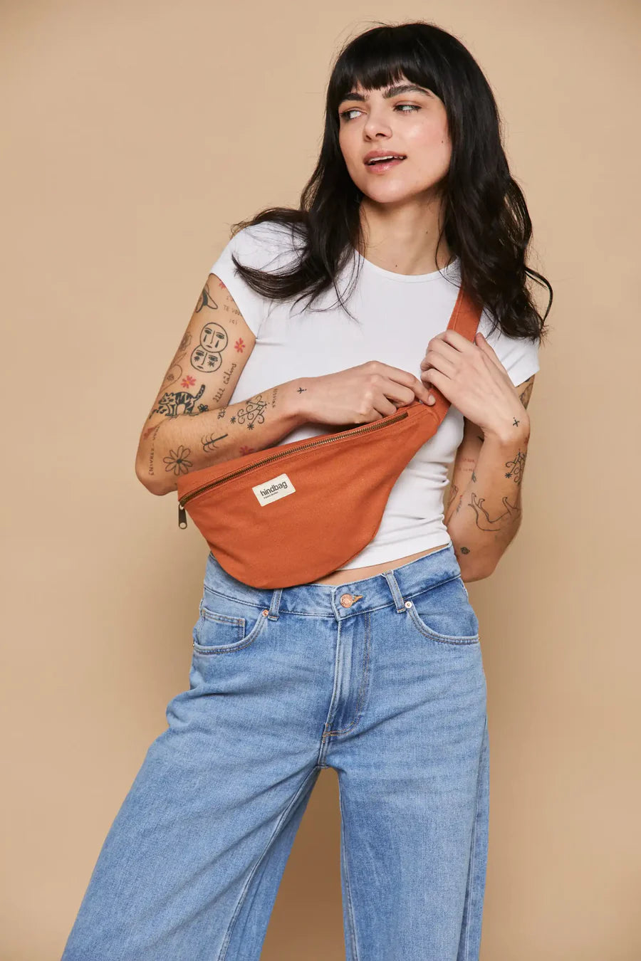 Sac banane L Sasha - Sienne