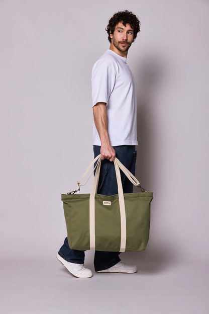 Sac weekend Jean - Olive