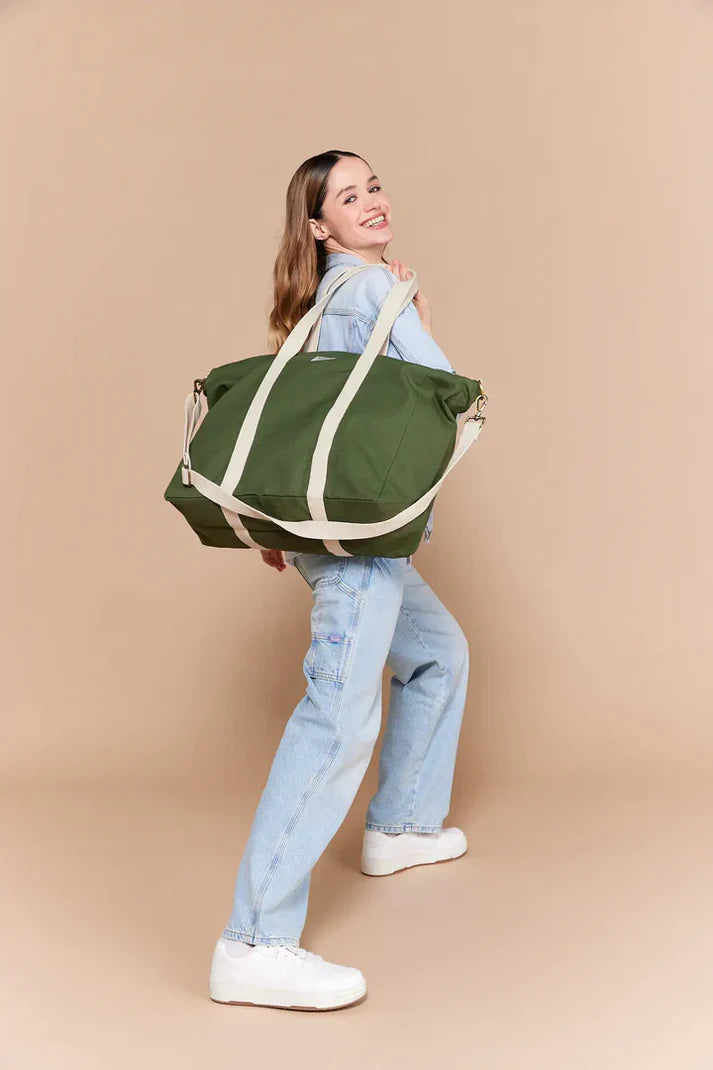 Sac weekend Jean - Olive