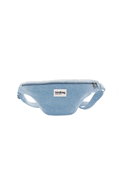 Sac banane L Sasha - Bleu Denim
