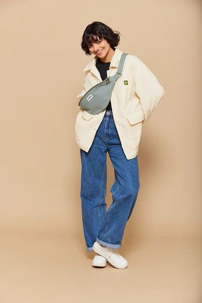 Sac banane L Sasha - Vert Sauge