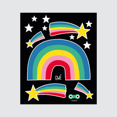 Stickers réfléchissants | Arc-en-ciel