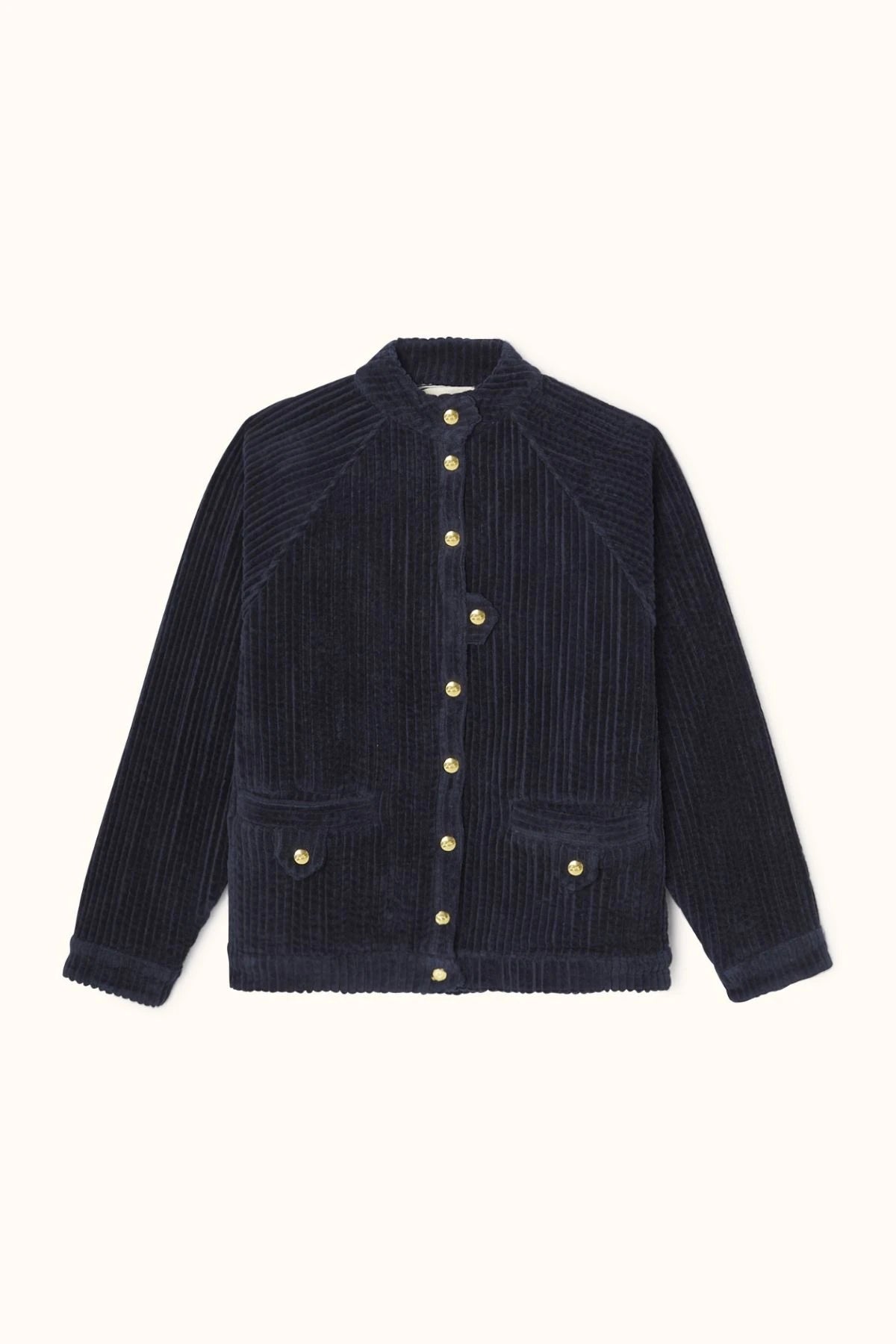 Veste Kalpana Velours Côtelé Navy